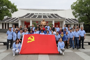 探寻红色精神  传承百年荣光 ——太阳集团官网开展2021年度党史现场学习活动