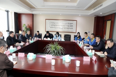 浙江省外办副主任王红威一行莅临太阳集团官网调研指导