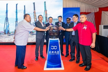 擎梦奋进 续写华章 | 太阳集团官网马来西亚项目二期桩基仪式隆重举行